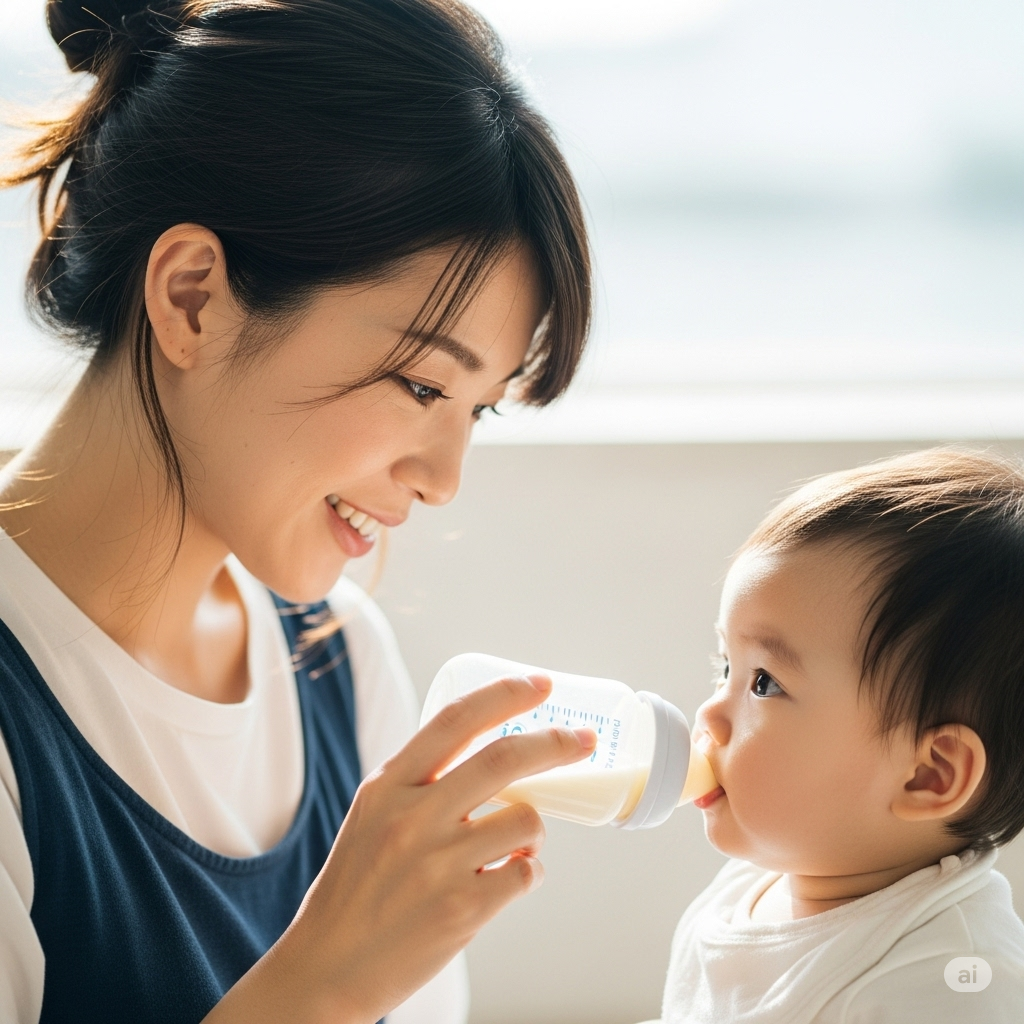 mẹ chọn sữa cho con