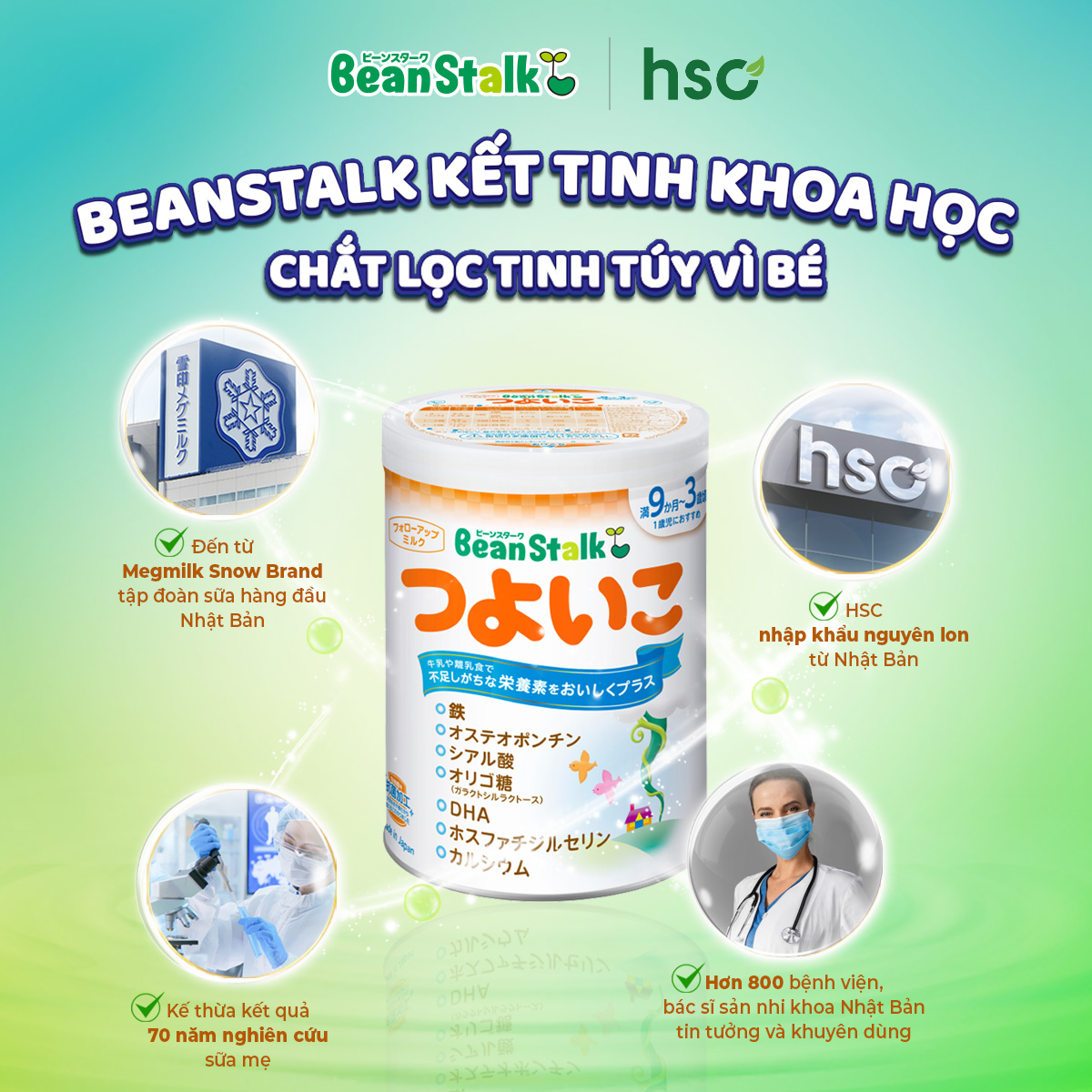 Nuôi con khi mẹ không đủ sữa: Giải pháp từ khoa học và sự đồng hành của BeanStalk