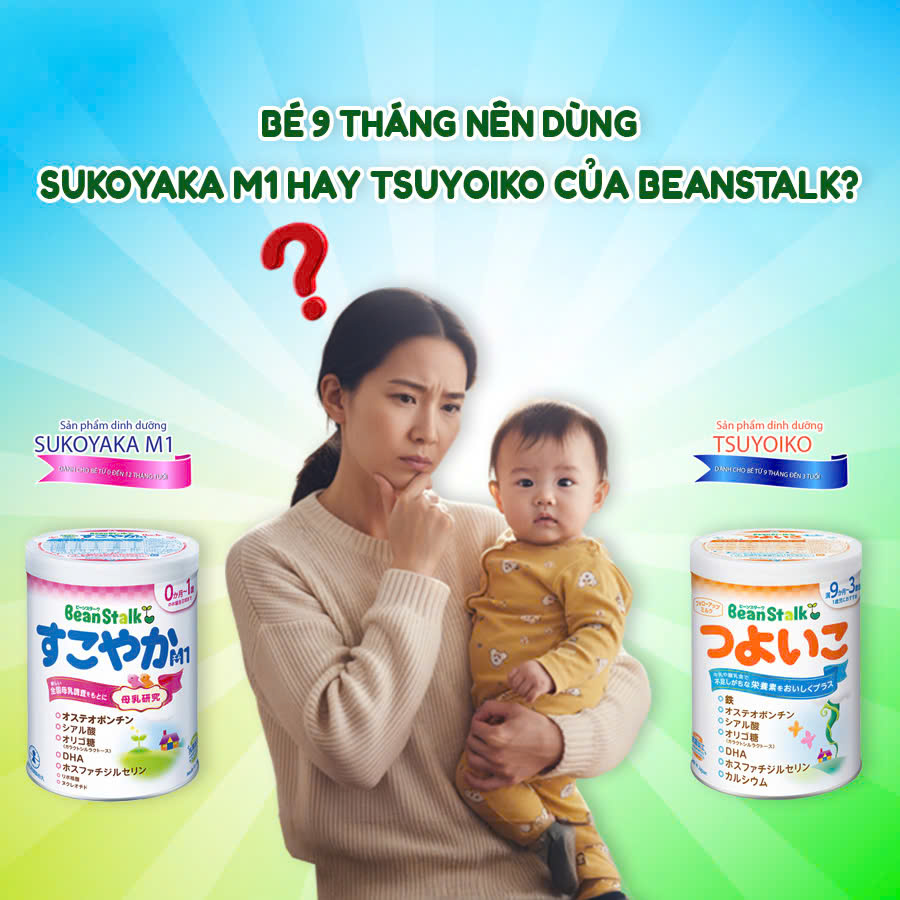 be 9 thang nen dung beanstalk nao