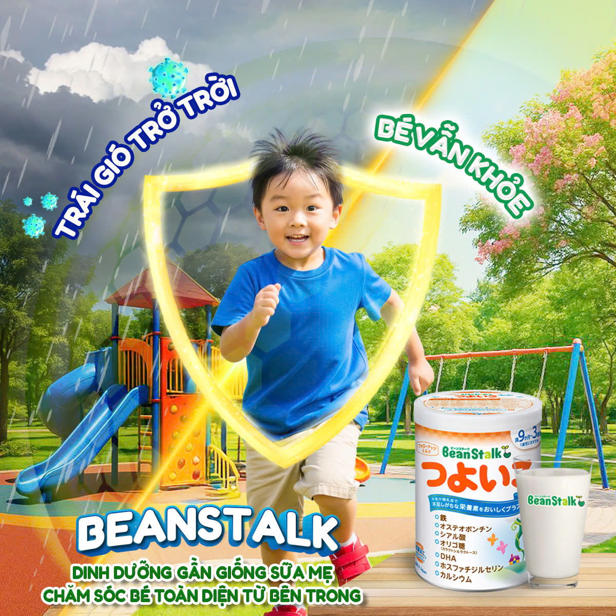 beanstalk gan giong sua me bao ve be phat trien toan dien