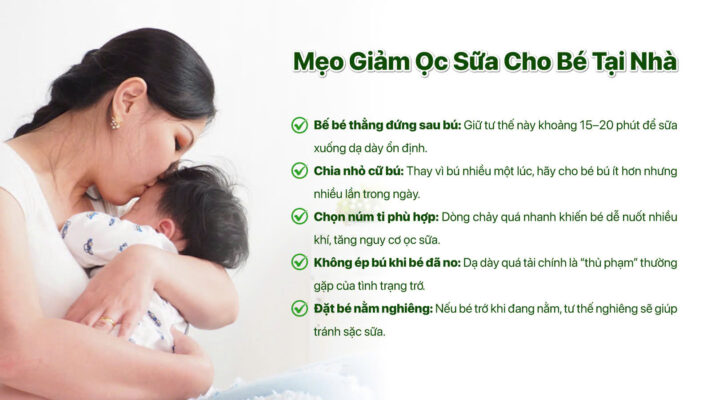 meo giam oc sua cho tre so sinh