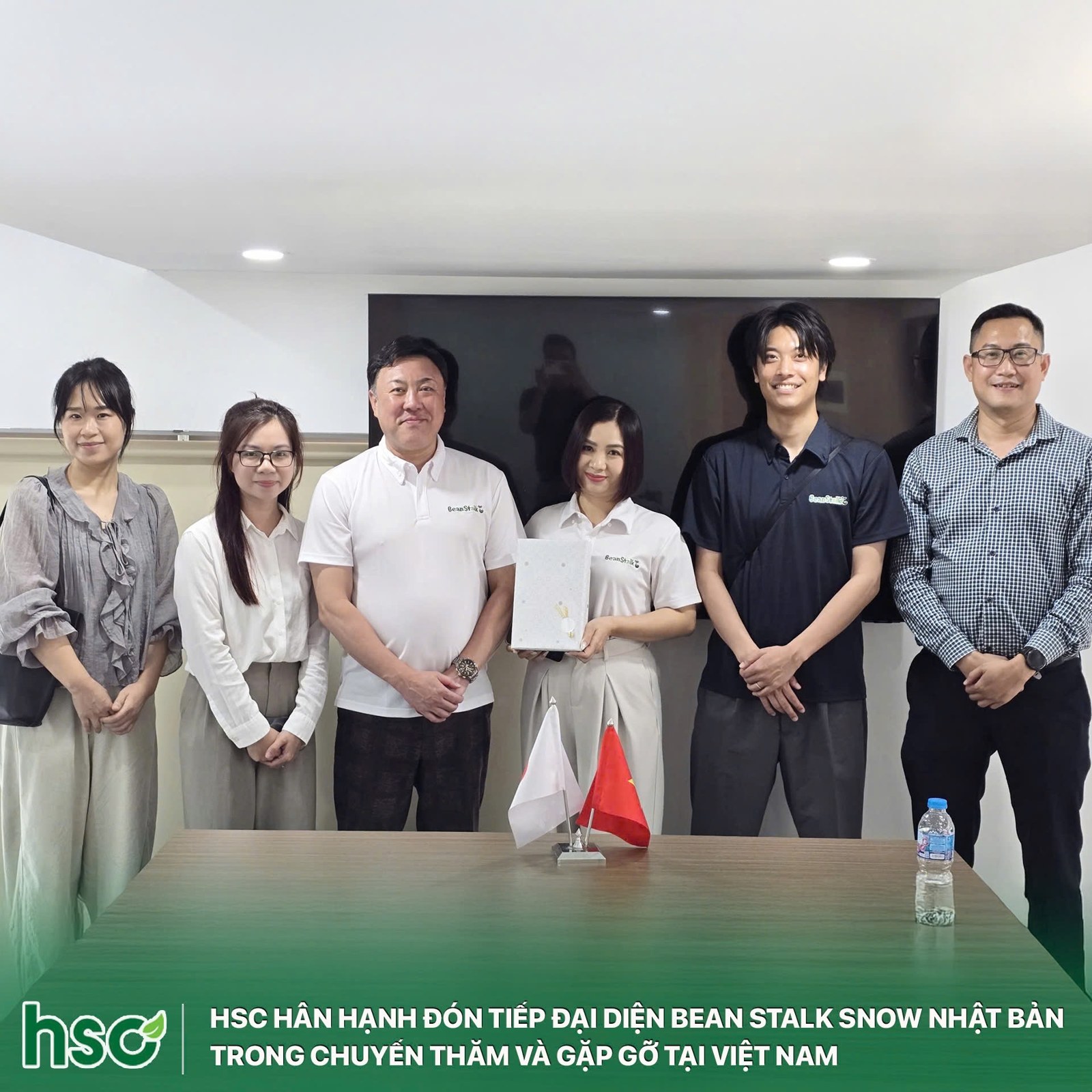 HSC đón tiếp đại diện BeanStalk Nhật Bản tại văn phòng